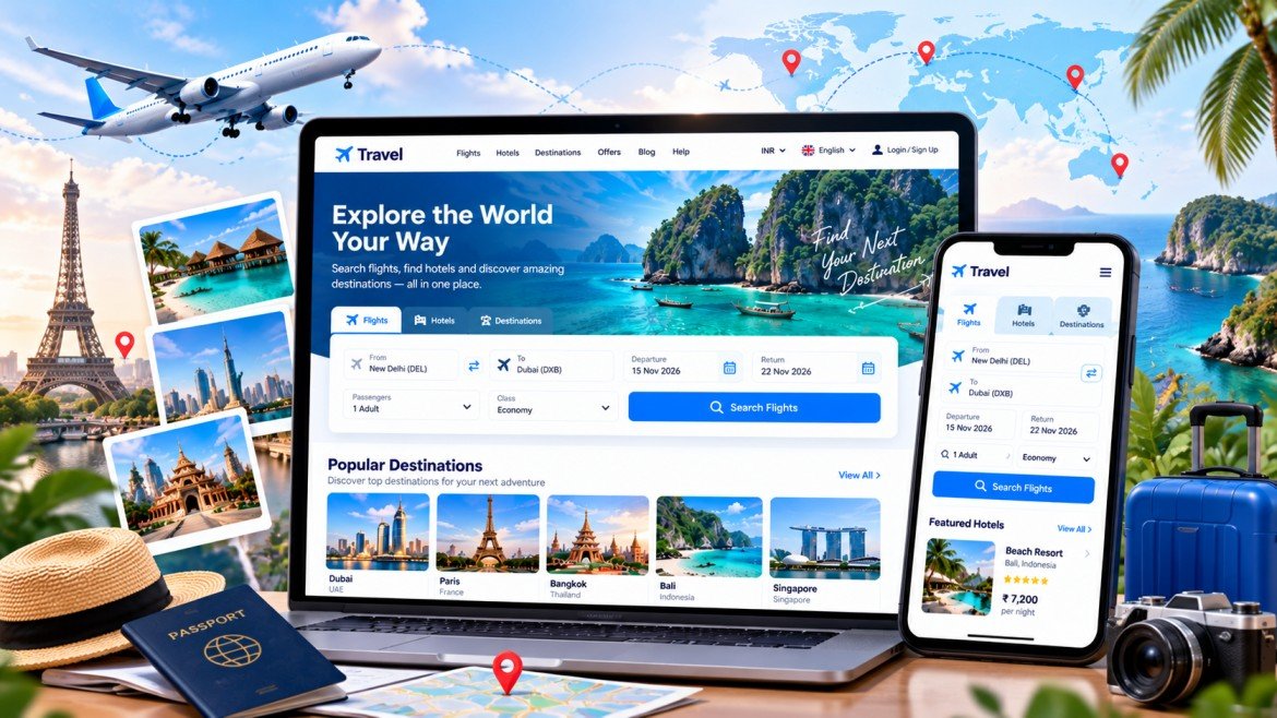 Travel Booking Platform — Flights & Hotels
